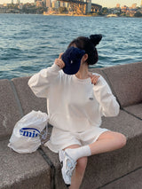 [BELLIDE MADE] Kangaroo Sweat + Shorts Setup