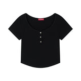 ヘンリーネックボタンTシャツ (26STP-SSTS03)