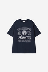 No.1352 america half T (4color)