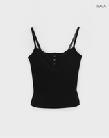 [MADE] Easy Henley Neck Sleeveless (Captured)