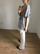 ムッシューブーツカットパンツ (2color)