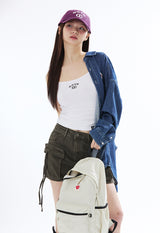 OCYN BASIC EMB BACK PACK_IVORY
