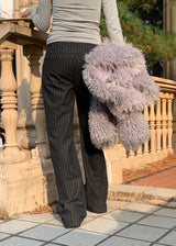 WOOL LOW SLACKS