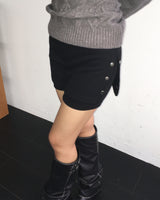 スナップスカートパンツ