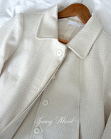 Belln Button Tweed Jacket