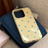 パステル トーン ドット パターン ジェリー iPhone ケース