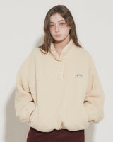 FLUFF FLEECE PULLOVER [IVORY]