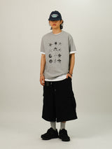 NE Sweat Cargo Bermuda Pants