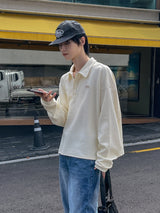 ブランククロップカラーTシャツ