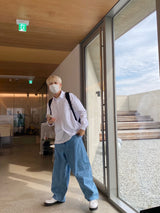 フォーシーズンバルーンフィットデニムパンツ 2C