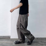 Structural Pleated Drawstring Pants