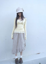 ニコVネックTシャツ