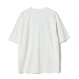 Untitled ロゴ ピグメントウォッシュ ショートスリーブ Off White