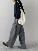 Dyed Floral Stopper Wide Pants