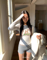 Bambi Slim Long Sleeve T-Shirt