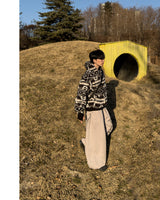 Elk Nordic Shearling Hood Jumper
