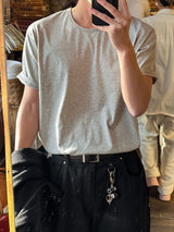 [Premium] Cool U-neck short sleeve T-shirt