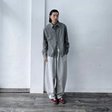 Grey Loop Texture Shirt