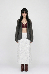 REVERSIBLE MESH KNIT CARDIGAN (2COLORS!)