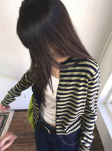 Halsey Stripe Knit Cardigan