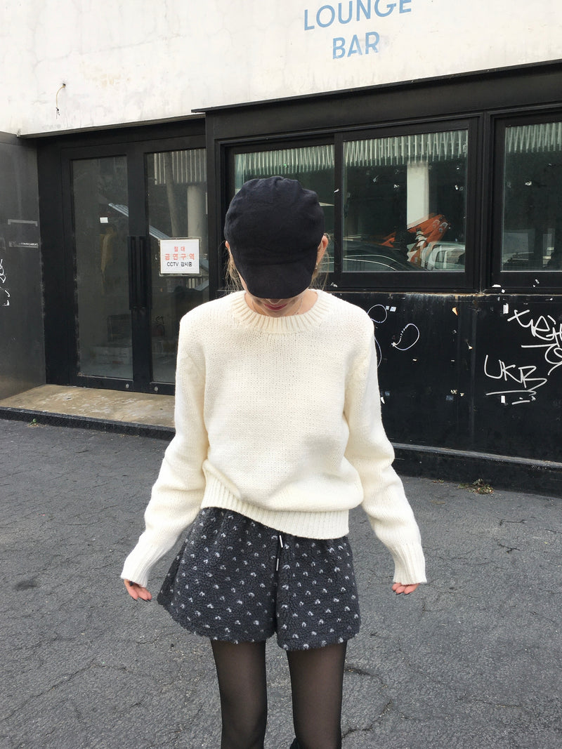 Marshmallow Dot Poggle Shorts (3c)