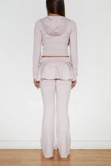 Petite zip-up - pink