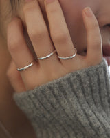Maze ring (silver) *1PCS