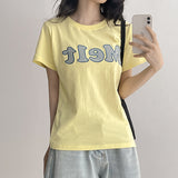 メルトチェックパッチ ショートスリーブTシャツ (5 colors)