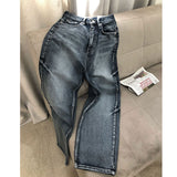 Sand Crack Washing Denim