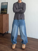 Bijo Soft Balloon Denim Pants (No.1005)
