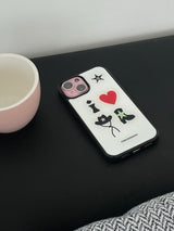 【MADE】 i ♥ cowboy phonecase (milk)