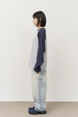 Safe Pocket Embo Denim
