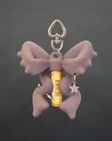 RIBBON BALM KEYCHAIN - Basilisk Purple