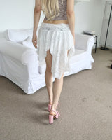 Bohemian lace skirt