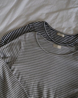 Striped U-neck Inner T-shirt