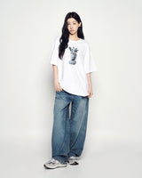 25FW 3D ACベアスタチューオフリバティショートスリーブTシャツ ホワイト