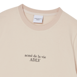 25SS ベーシックロゴウーマンショートスリーブTシャツ ダークベージュ