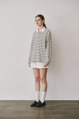 Stripe PK T-shirts (Black)