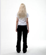 アーカイブリボルバークロップTシャツ-WHITE
