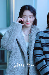 [(G)I-DLE Shuhua Necklace] ミスティックバタフラインレイヤードネックレス - Silver color