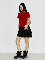  BUTTERFLY TEE RED