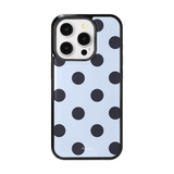 [MADE] Dot glass bumper case(skybluenavy)