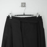 layered skirt pants