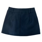  Even Two Pocket Span Mini Skirt (3 colors)