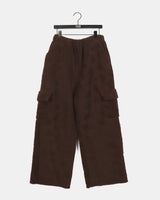 molz soft wool wide cargo pocket pants