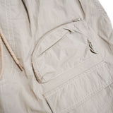 five-pocket utility beach shorts