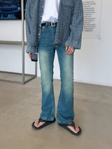 Awesome Sand Semi Bootcut Denim Pants (7color)