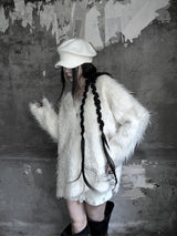 soft knit beret cap (2color)