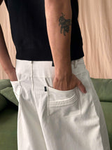 RIPOFFF Khaki Wideleg Pants