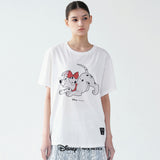 DISNEY BUTTERFLY RIBBON DALMATIAN TOP_BLACK